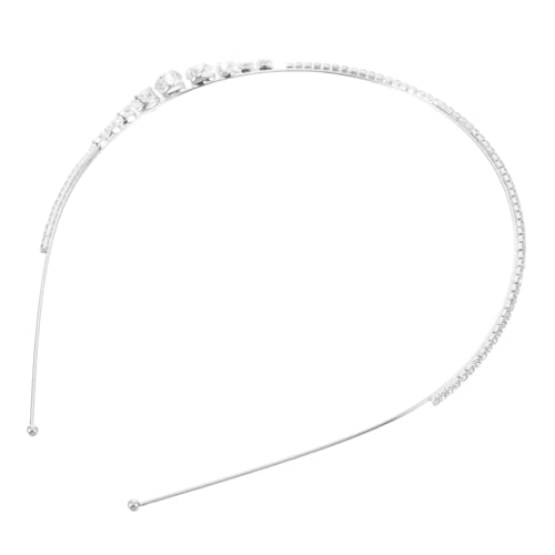 LABRIMP Braut Haaraccessoire mit Funkelnden Elementen Leichtes Design Silberner Farbton für Hochzeiten und Besondere Anlässe von LABRIMP