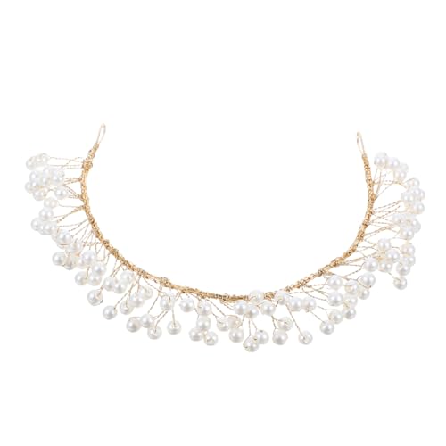 LABRIMP Braut Stirnband mit Strasssteinen Eleganter Haarschmuck für Hochzeiten und Partys Handgefertigtes Design Bequem und Vielseitig für Besondere Anlässe und Alltag von LABRIMP