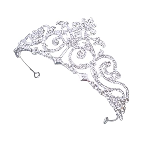 LABRIMP Braut Tiara Strasskrone Hochzeit Haarschmuck Damen Elegant Langlebig für Hochzeitsfeier Foto Party Festliche Anlässe von LABRIMP