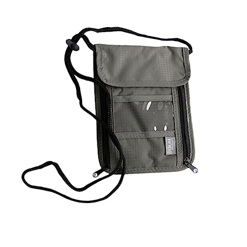 LABRIMP Geldbörse Passinhaber Multifunktionale Schultertasche für Pässe Kreditkarten Handy Robustes Umweltfreundliches Material von LABRIMP