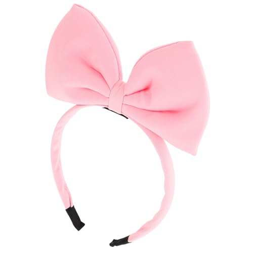 LABRIMP Großes Schleifen Stirnband für Damen Modisches Haarschmuck Accessoire Rosa für Partys und Besondere Anlässe Langlebig und Perfektes für Freundinnen von LABRIMP
