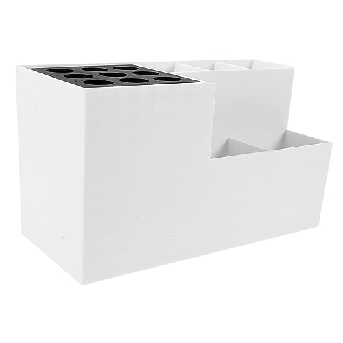 LABRIMP Haarwerkzeug Organizer Multifunktionale Aufbewahrungsbox für Friseurscheren Kämme und Haarschneider Große Kapazität Stabil und Leicht für Salons und Zuhause von LABRIMP