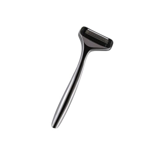 LABRIMP Herren Sicherheitsrasierer aus mit Rutsch Griff Doppelter Klingen für Präzises Rasieren für Bart und Körperhaare Langlebig und Leicht zu Reinigen von LABRIMP