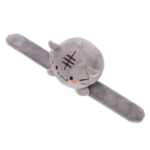 LABRIMP Kuscheltier Tiger Slap Armband aus Plüsch Niedliches Handgelenkspielzeug Party für Tier und Dschungel Mottopartys Leicht und Tragbar für Erwachsene von LABRIMP