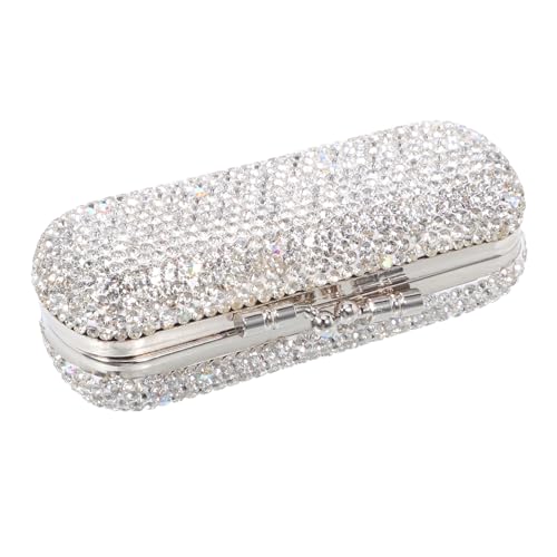 LABRIMP Lipstick Holder Mini Lippenstift Organizer Mit Strassstein Design Robuster Schutz Für Reisen Und Alltag Tragbare Lippenstiftbox Für Handtasche Elegant Portable Makeup Case LABRIMP Lipstick Holder Mini Lippenstift Organizer Mit Strassstein Design Robuster Schutz Für Reisen Und Alltag Tragbare Lippenstiftbox Für Handtasche Elegant Portable Makeup Case von LABRIMP