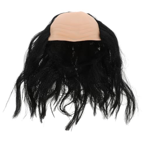 LABRIMP Perückenkopfschmuck Kahle Kappe Opa Kostüm Perücke Wellige, Zottelige Perücke Halloween-glatze Perücke Lustige Perücke Maskerade Perücke Kostümparty Perücke Chemische Faser Schwarz LABRIMP Perückenkopfschmuck Kahle Kappe Opa Kostüm Perücke Wellige, Zottelige Perücke Halloween-glatze Perücke Lustige Perücke Maskerade Perücke Kostümparty Perücke Chemische Faser Schwarz von LABRIMP
