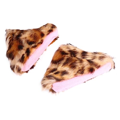 LABRIMP Plüsch Katzenohren Haarclip für Niedlicher Haarschmuck für Cosplay Leicht und Langlebig Hochwertigem Imitat Rabbit Haar für Mädchen und Damen von LABRIMP