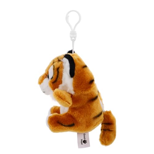 LABRIMP Plüschtier Tiger Kleines Stofftier Münzbeutel Weiches Plüsch Kuscheltier Handliche Tragbar Für Kindergarten Lehrer von LABRIMP