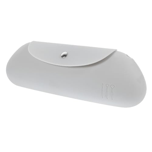 LABRIMP Reise Kosmetik Organizer Tasche aus Silikon Tragbarer Makeup Pinselhalter für Unterwegs Ergonomisches Design Stylische Farbe Langlebig und Flexibel für Makeup Tools von LABRIMP