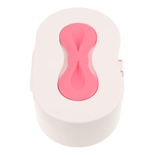 LABRIMP Kosmetikkoffer Mit Schleifendesign Für Mädchen Make-up-Organizer Mit Separaten Fächern Für Schmuck Und Kosmetik Integriertem Spiegel Und Tragbarem Design Für von LABRIMP