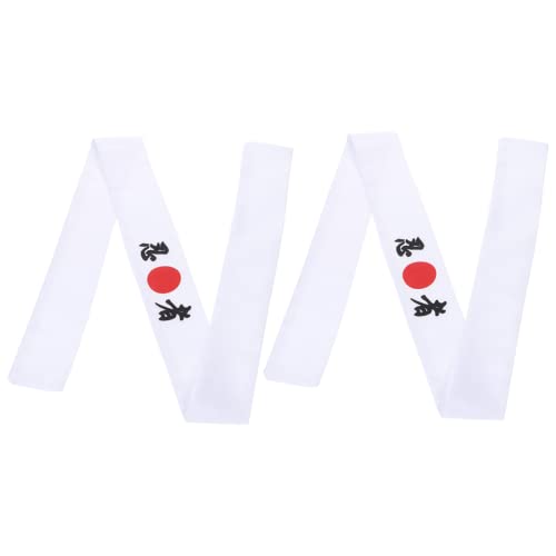 LABRIMP Stirnband Mit Japanischem Ninja-print 2er Packung Haarband Für Sport Und Kochen Saugfähig Und Umhängetauglich von LABRIMP
