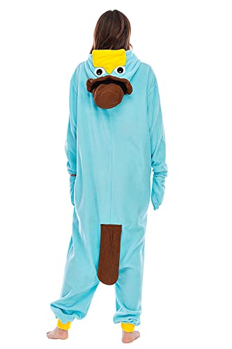 LABULA Onesie Tier Cosplay Overall Pyjama Fasching Halloween Kostüm Damen Herren Tieroutfit,Schlafanzüge-1,M von LABULA