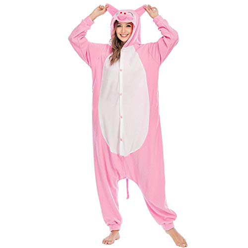 LABULA Onesie Tier Erwachsene Unisex Tieroutfit Cosplay Pyjamas Karneval kostüm,Pyj53,L von LABULA