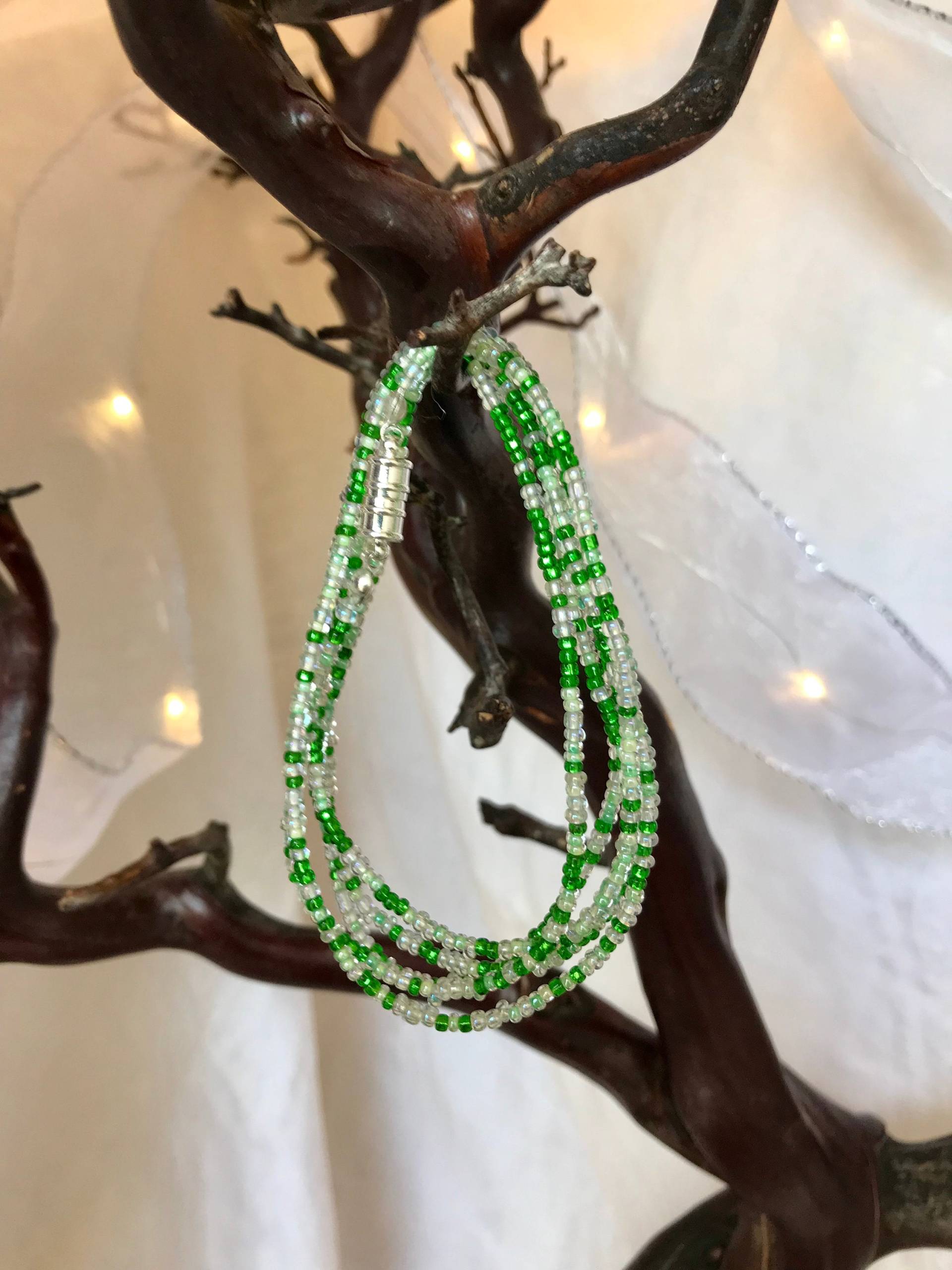 Grüne Rocailles Halskette Grüne Rocailles Halskette von LABjewelrydesigns