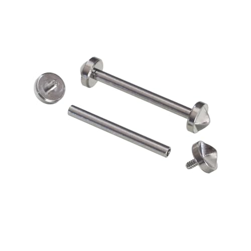 LACAK Uhrenarmband, Schraubrohrstange, kompatibel mit Gucci Diamantissima Damen-Uhrenarmband, silber LACAK Uhrenarmband, Schraubrohrstange, kompatibel mit Gucci Diamantissima Damen-Uhrenarmband, silber von LACAK