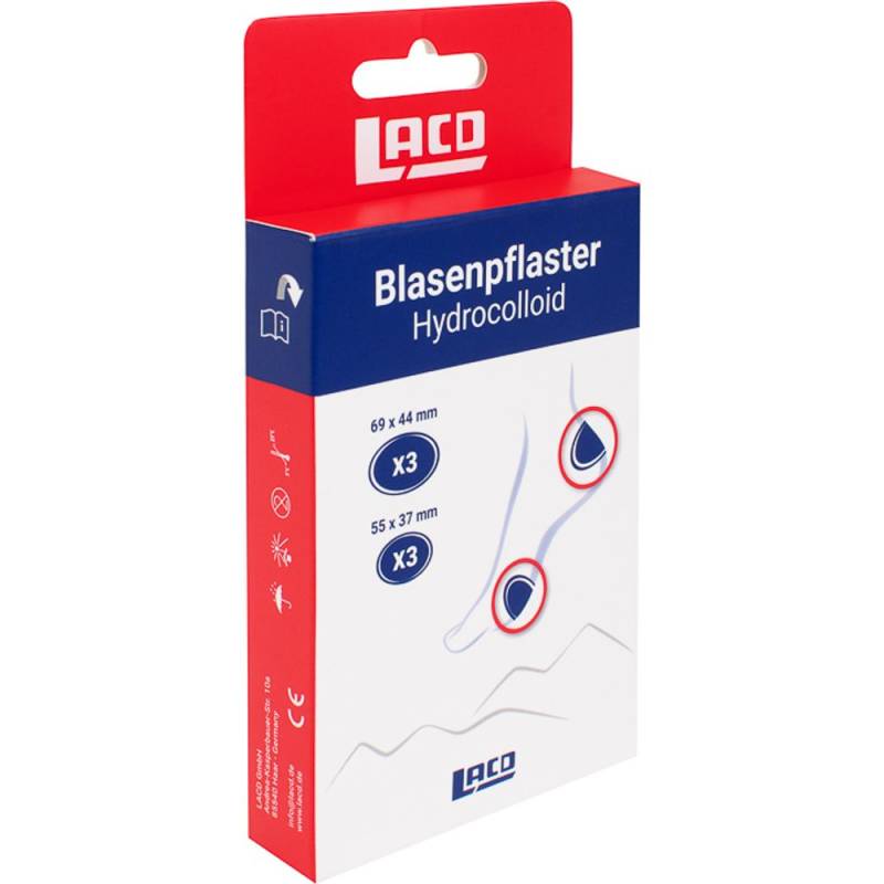LACD Blister Plaster 6 Stück von LACD