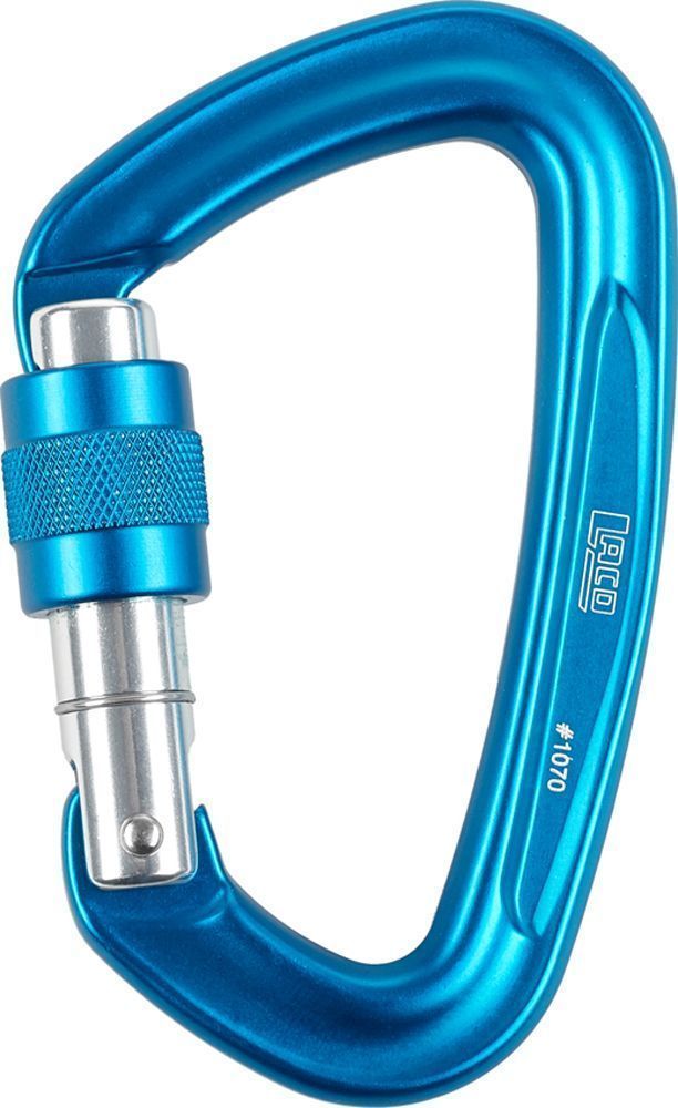 LACD D-Screw Schraubkarabiner blue von LACD