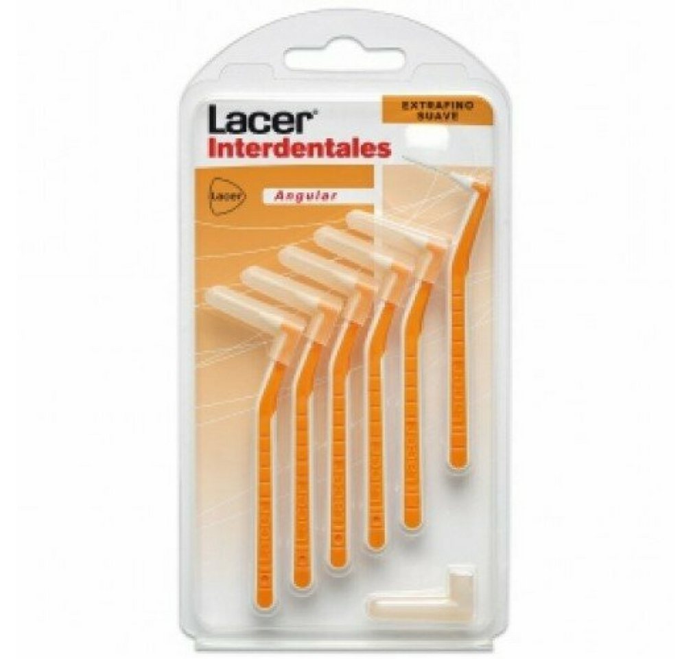 LACER Aufsteckbürsten Interdentalbürste Orange Extrathin Soft 0 5 Mm von LACER