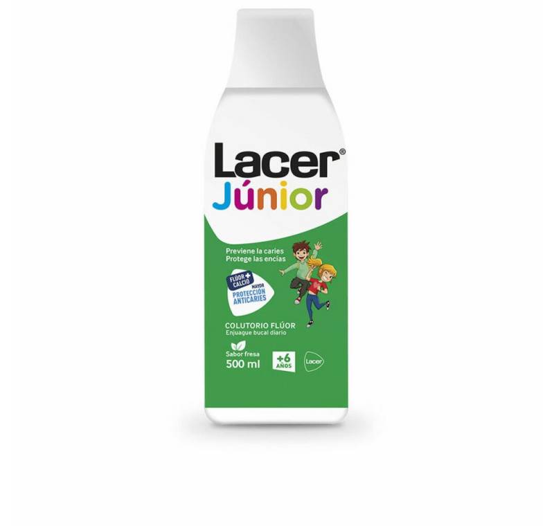 LACER Mundspülung FLUOR tägliches Mundwasser Minze 0,05% 500 ml, (Packung) von LACER