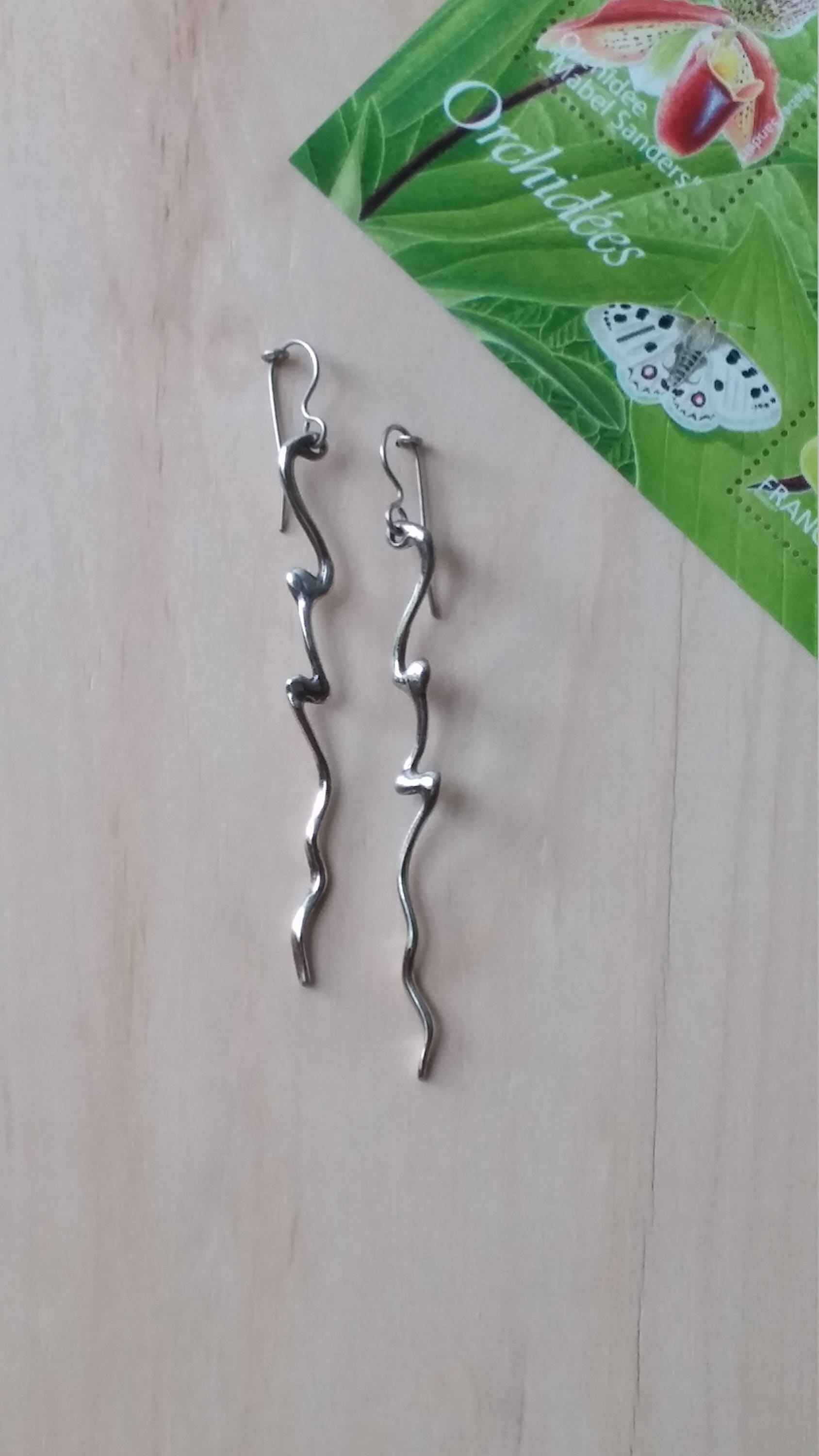 Blitz Lange Silber Ohrringe-sturm Ohrringe Einzigartiges Handgemachtes Design, Boho-stil Moderne Coole Und Jung Aussehende Ohrringe Blitz Lange Silber Ohrringe-sturm Ohrringe Einzigartiges Handgemachtes Design, Boho-stil Moderne Coole Und Jung Aussehende Ohrringe von LACHANCEbyhand