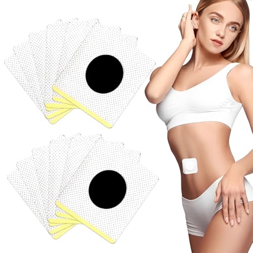 LACHT Pack of 20, Weight Loss Fast Fat Burner, Natural Herbal Sticker, Navel Sticker, Slimming Patch, Bucket Waist, Abdominal Detox Slimming, Belly Fat Waist, Weight Loss Plaster, Fast Slimming von LACHT