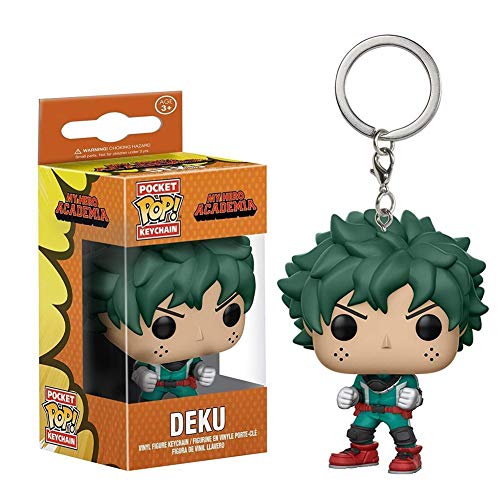 LACKINGONE My Hero Deku Academia Anime-Schlüsselanhänger, Boku no Hero Academia Plastikfigur, japanische Anime-Kollektion für Männer, Frauen und mein Heldenfan von LACKINGONE