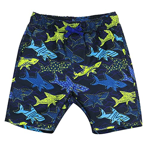 LACOFIA Kinder Jungen Badeshorts Elastische Taille Badehose Jungen Kleinkind Strand Schwimmen Shorts Dunkelblau Hai 2 Jahre 92 LACOFIA Kinder Jungen Badeshorts Elastische Taille Badehose Jungen Kleinkind Strand Schwimmen Shorts Dunkelblau Hai 2 Jahre 92 von LACOFIA