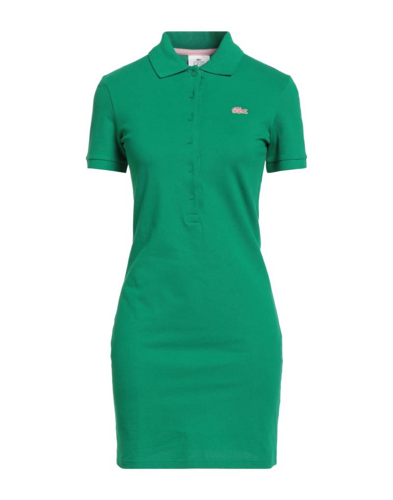 LACOSTE L!VE Mini-kleid Damen Grün von LACOSTE L!VE