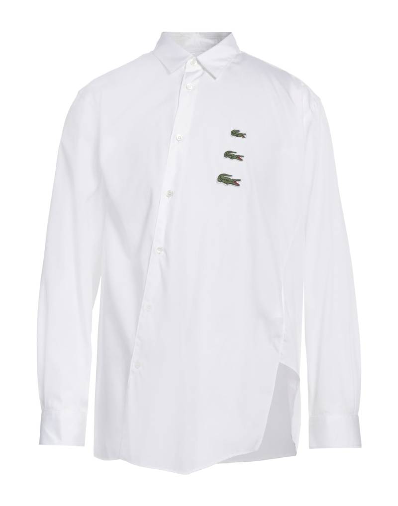 LACOSTE x COMME des GARÇONS SHIRT Hemd Herren Weiß von LACOSTE x COMME des GARÇONS SHIRT