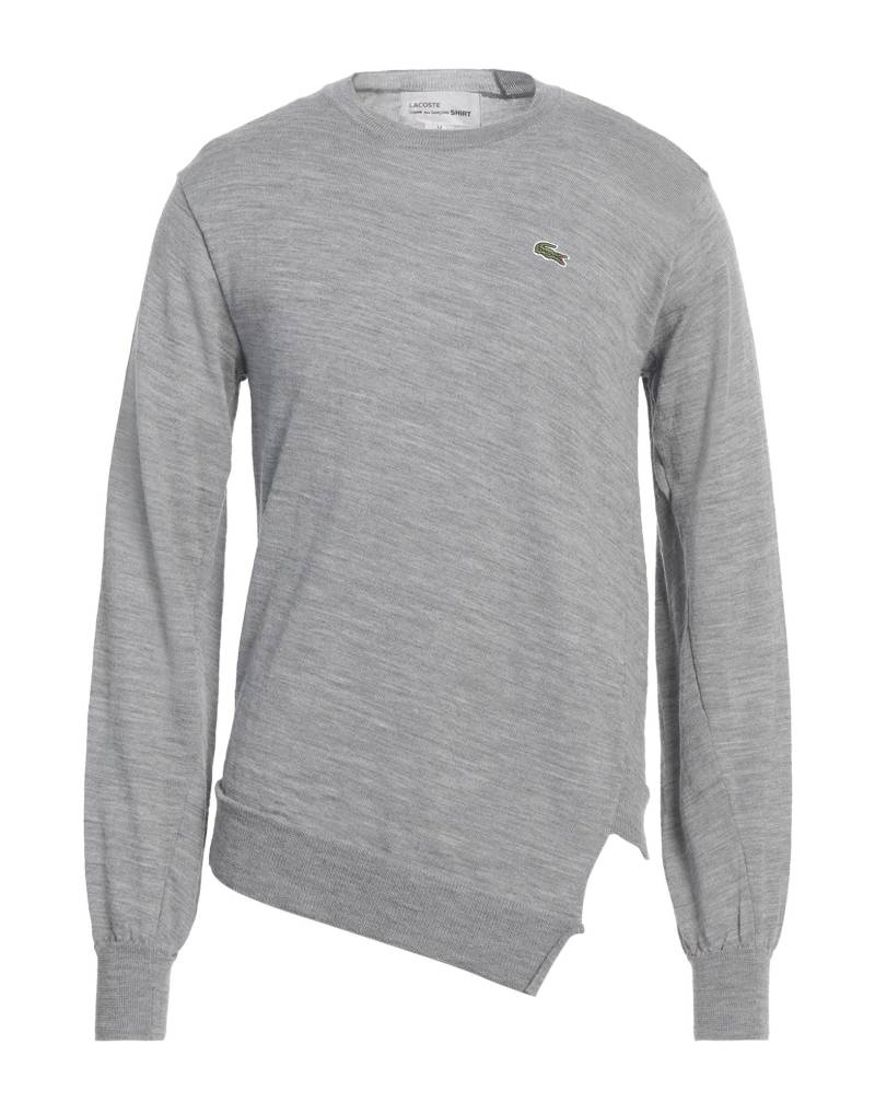 LACOSTE x COMME des GARÇONS SHIRT Pullover Herren Hellgrau von LACOSTE x COMME des GARÇONS SHIRT