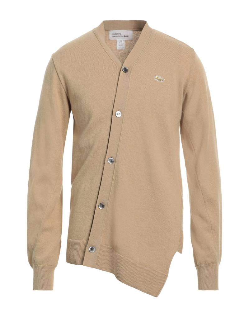 LACOSTE x COMME des GARÇONS SHIRT Strickjacke Herren Kamel von LACOSTE x COMME des GARÇONS SHIRT