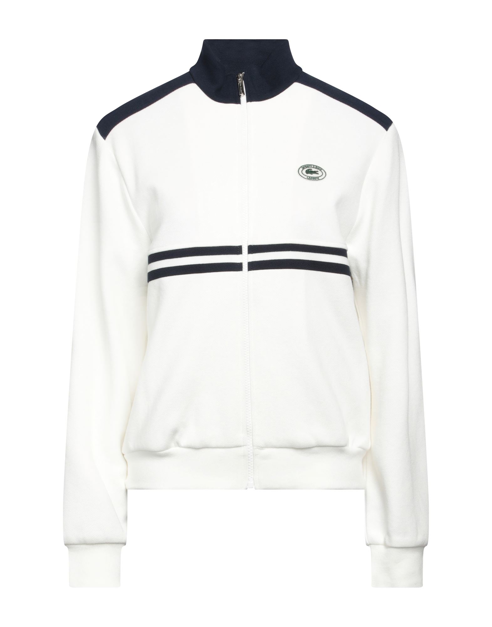 LACOSTE x SPORTY & RICH Sweatshirt Damen Weiß LACOSTE x SPORTY & RICH Sweatshirt Damen Weiß von LACOSTE x SPORTY & RICH