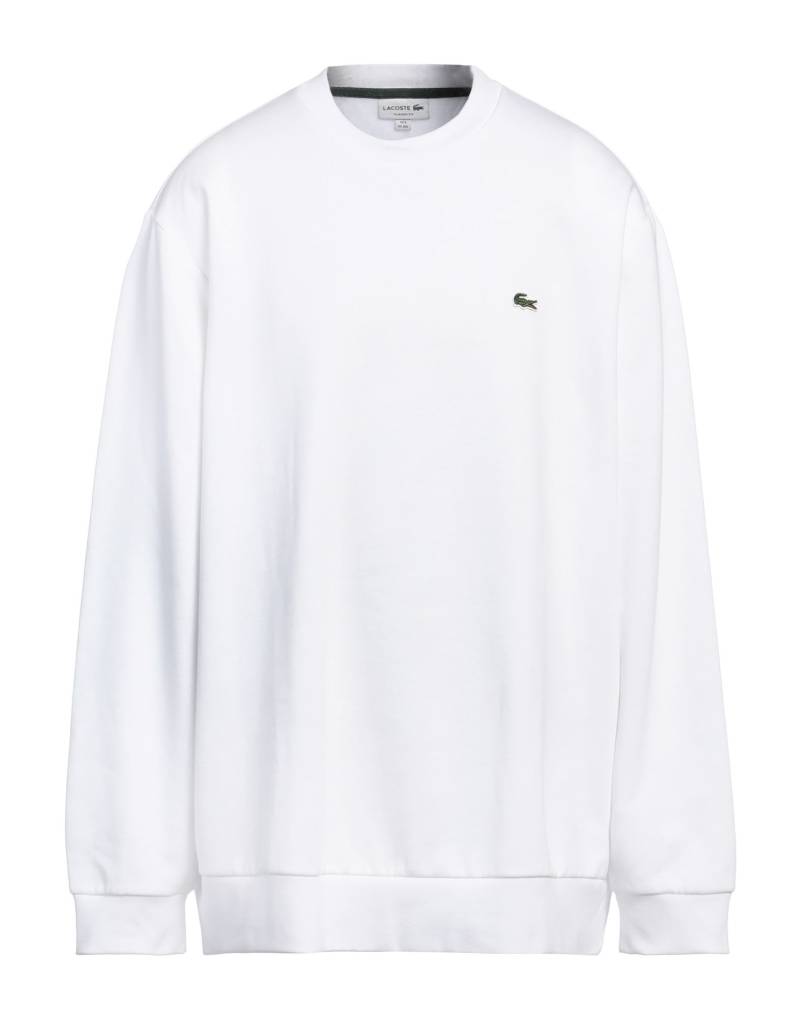 LACOSTE Sweatshirt Herren Weiß von LACOSTE