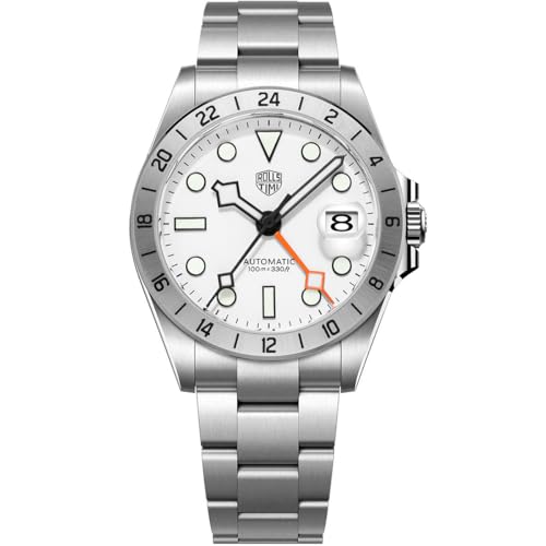 LACZ DENTON Rollstimi RT7911 Herren-Automatikuhren, mechanische Armbanduhren, Japanisches NH34A-Uhrwerk mit 100 m wasserdichtem Leuchtzeiger von LACZ DENTON
