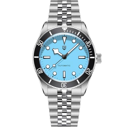 Pagani Design 1812 Herren-Automatikuhren, Edelstahl, modisch, mechanische Armbanduhr, Saphirglas, wasserdichte Uhren für Herren von LACZ DENTON