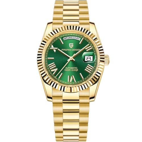 Pagani Design DD36 Herrenuhren Luxus Automatikuhr Herren AR Saphirglas Mechanische Armbanduhr Herren 10Bar ST16 Uhrwerk von LACZ DENTON