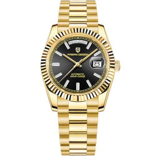 Pagani Design DD36 Herrenuhren Luxus Automatikuhr Herren AR Saphirglas Mechanische Armbanduhr Herren 10Bar ST16 Uhrwerk von LACZ DENTON