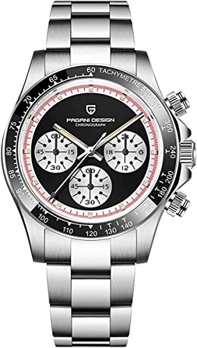 Pagani Design Herren-Armbanduhr Saphir Sport Quarzuhr Edelstahl Herren Wasserdicht Armbanduhr VK63 Uhrwerk Mode Chronograph Pagani Design Herren-Armbanduhr Saphir Sport Quarzuhr Edelstahl Herren Wasserdicht Armbanduhr VK63 Uhrwerk Mode Chronograph von LACZ DENTON