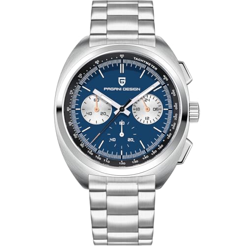 Pagani Design PD1782 Uhren für Männer Chronograph Uhren für Männer Analoguhr,Herren Saphirspiegel 10Bar wasserdichte Armbanduhr,VK63 Uhrwerk Pagani Design PD1782 Uhren für Männer Chronograph Uhren für Männer Analoguhr,Herren Saphirspiegel 10Bar wasserdichte Armbanduhr,VK63 Uhrwerk von LACZ DENTON