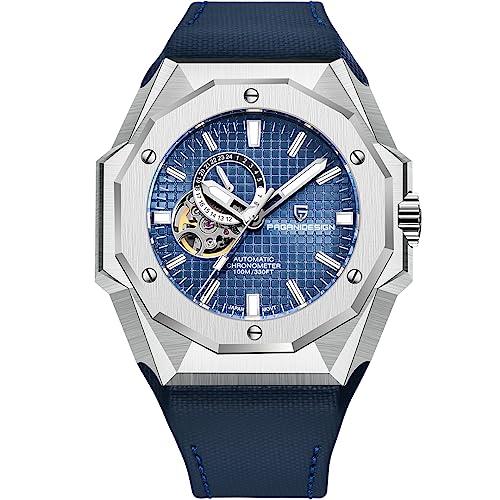 Pagani Design YS010 Herren Automatikuhren 42MM Japan NH39 Mechanisches Uhrwerk Saphirglas 100M Wasserdicht Armbanduhr von LACZ DENTON