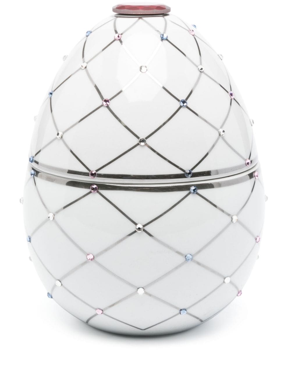 LADENAC Premium Egg Kerze (921g) - Weiß von LADENAC