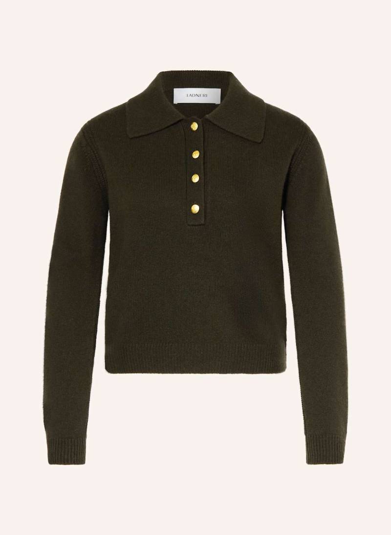 Ladneri Pullover Celeste Mit Cashmere gruen von LADNERI
