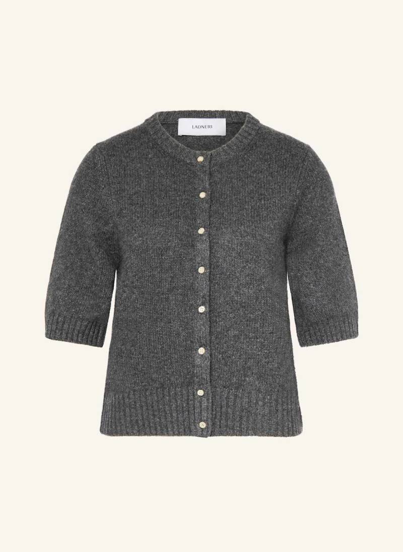 Ladneri Strickjacke Poupette Aus Cashmere grau von LADNERI