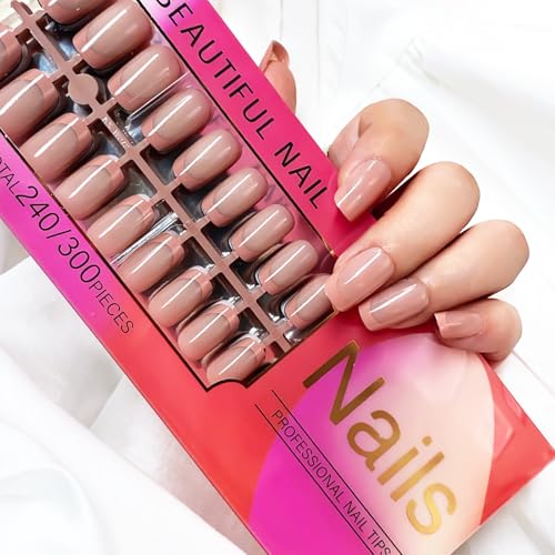 LADYING 300 pcs Eckig Nägel Zum Aufkleben Kurz,5 Farben Press on Nails Muster,Reusable Kunstnägel Fake Nails ohne Kleber,Glossy Viereckig Fingernägel Künstliche Nägel für Frauen LADYING 300 pcs Eckig Nägel Zum Aufkleben Kurz,5 Farben Press on Nails Muster,Reusable Kunstnägel Fake Nails ohne Kleber,Glossy Viereckig Fingernägel Künstliche Nägel für Frauen von LADYING