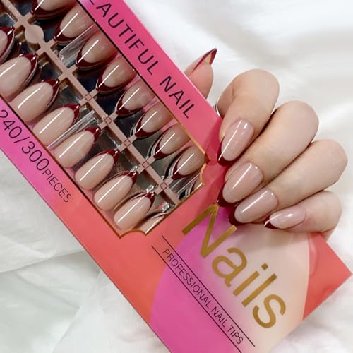 LADYING 300 pcs Nägel Zum Aufkleben Mandel Kurz,5 Farben Press on Nails Muster,Hochwertig Kunstnägel Fake Nails ohne Kleber,Glossy Fingernägel Künstliche Nägel für Frauen LADYING 300 pcs Nägel Zum Aufkleben Mandel Kurz,5 Farben Press on Nails Muster,Hochwertig Kunstnägel Fake Nails ohne Kleber,Glossy Fingernägel Künstliche Nägel für Frauen von LADYING