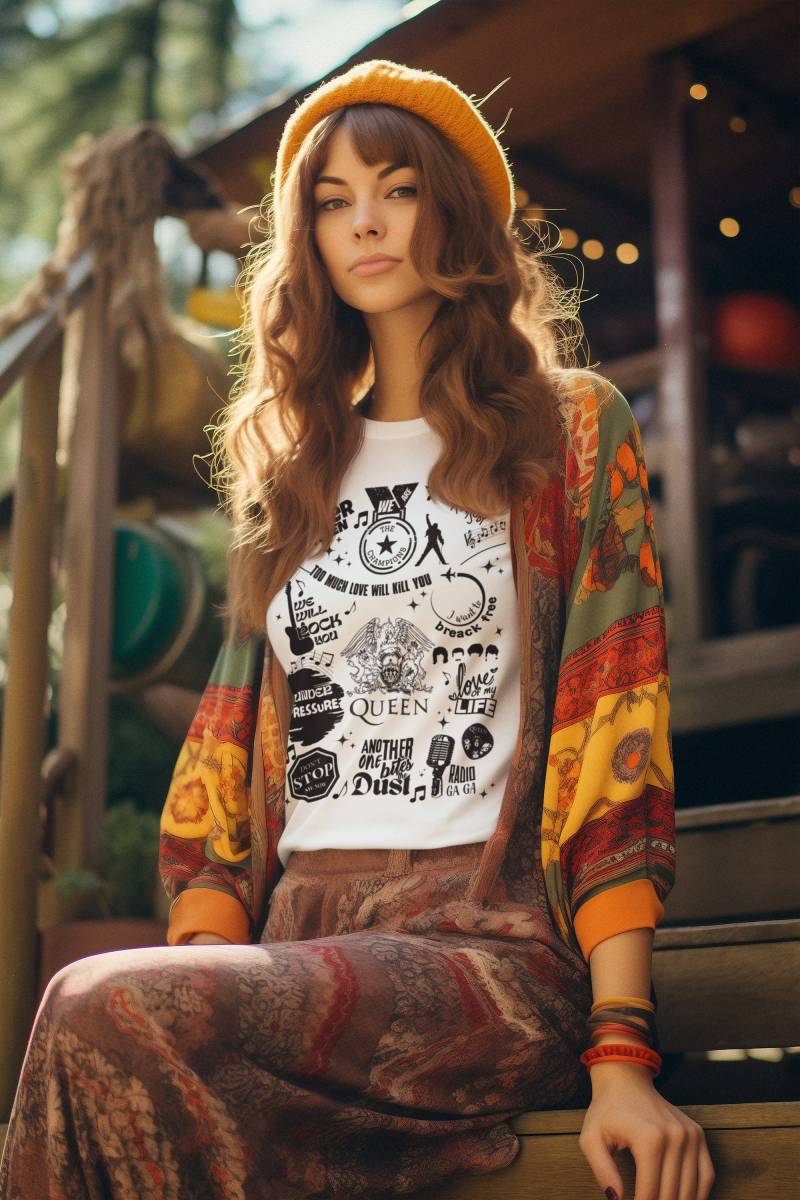Queen T-Shirt, Queen Musical Heritage On T-Shirts Für Sie Queen T-Shirt, Queen Musical Heritage On T-Shirts Für Sie von LADruckmagie