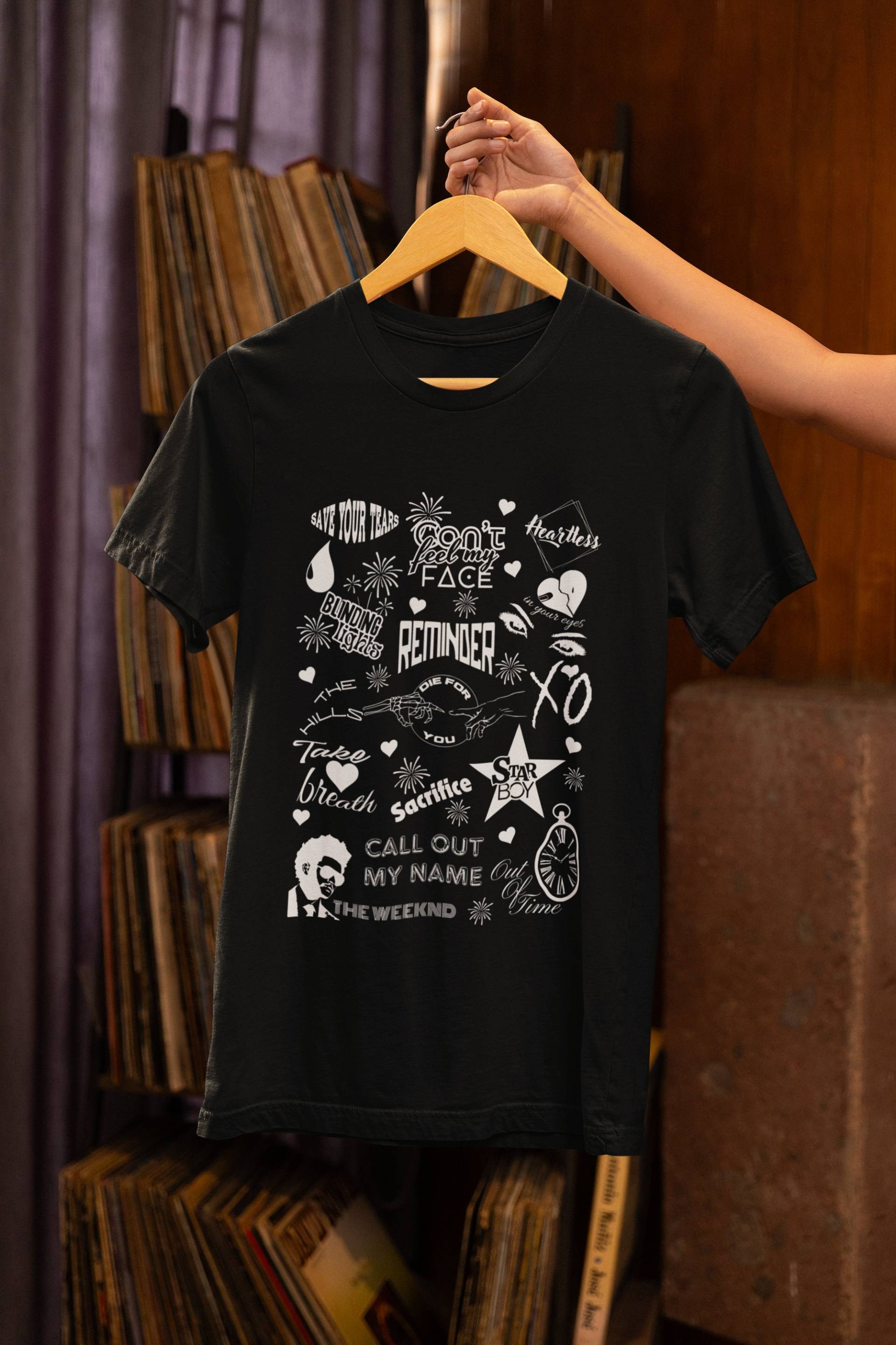 T-Shirt The Weeknd, Weeknd T-Shirt, Muzic, Album Für Ihn T-Shirt The Weeknd, Weeknd T-Shirt, Muzic, Album Für Ihn von LADruckmagie