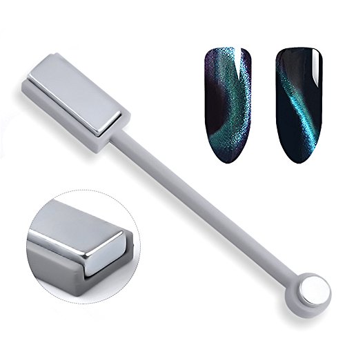 LAEMALLS 1 stk Dual-End-Magnet Stick Tool Für Cat Eye Gel Polish UV LED, Magie 3D DIY Strip Grid Nail Art Tools, Perfekten Katzenaugen Effekt, Geeignet für Profis und Anfänger#1 LAEMALLS 1 stk Dual-End-Magnet Stick Tool Für Cat Eye Gel Polish UV LED, Magie 3D DIY Strip Grid Nail Art Tools, Perfekten Katzenaugen Effekt, Geeignet für Profis und Anfänger#1 von LAEMALLS