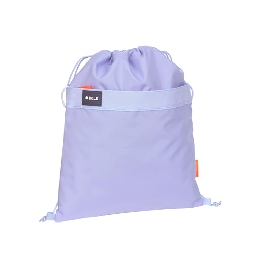 Bold Lässig Kinder Turnbeutel Sportbeutel mit Rucksackfunktion/School String Bag Bold Lavender von LÄSSIG