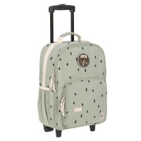 LÄSSIG 2-Rollen Kindertrolley 46 cm Happy Prints Light Olive von LÄSSIG